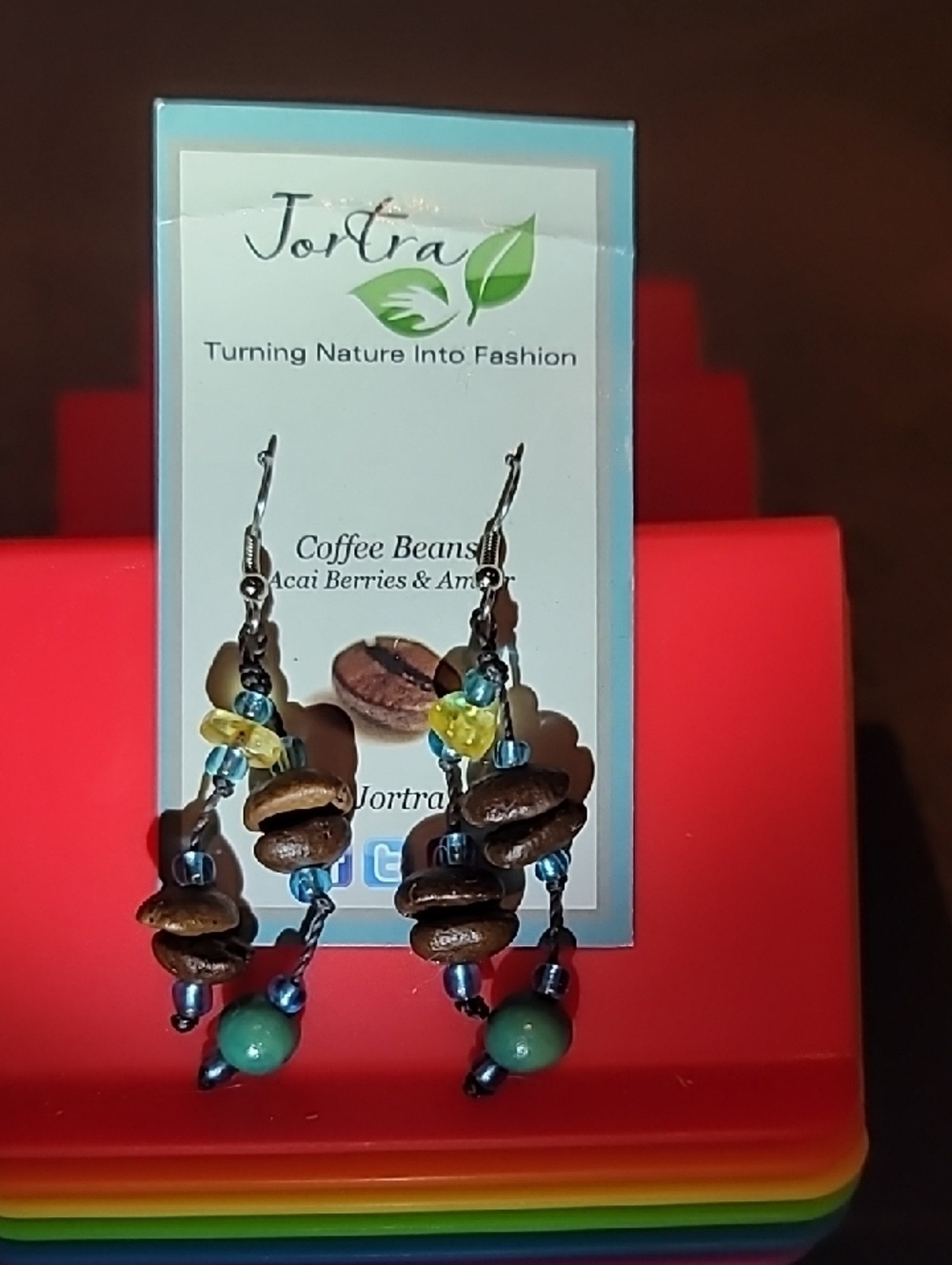 Jortra Coffee Bean Earings